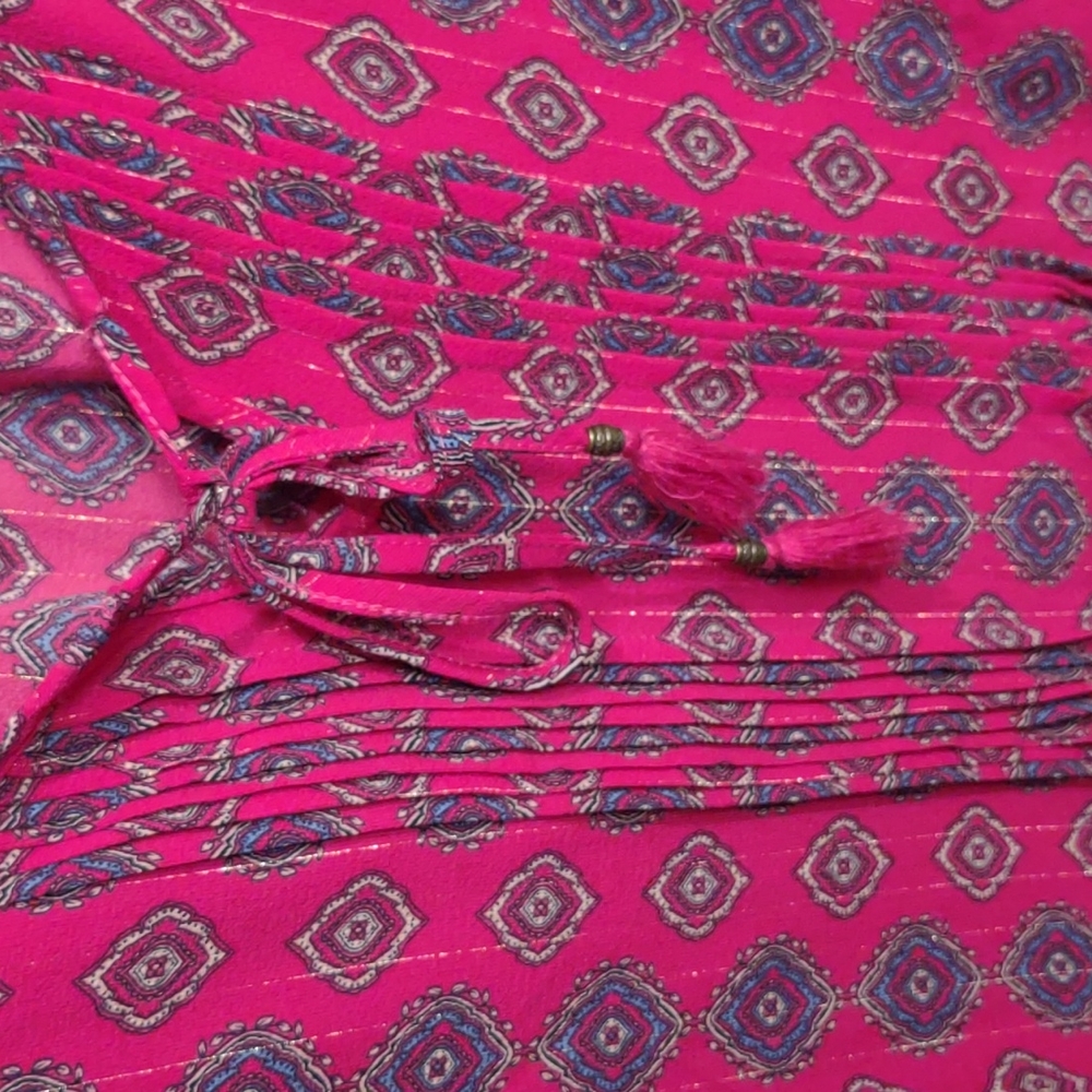 Ruby Rd multicolor 3/4 sleeve blouse 2X - Picture 3 of 7
